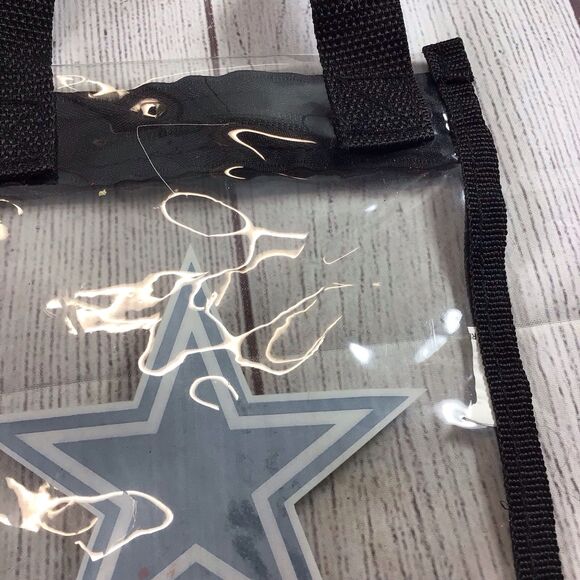 Dallas Cowboys, Clear Lanyard/Ticket Bag With Zipper - Picture 10 of 12